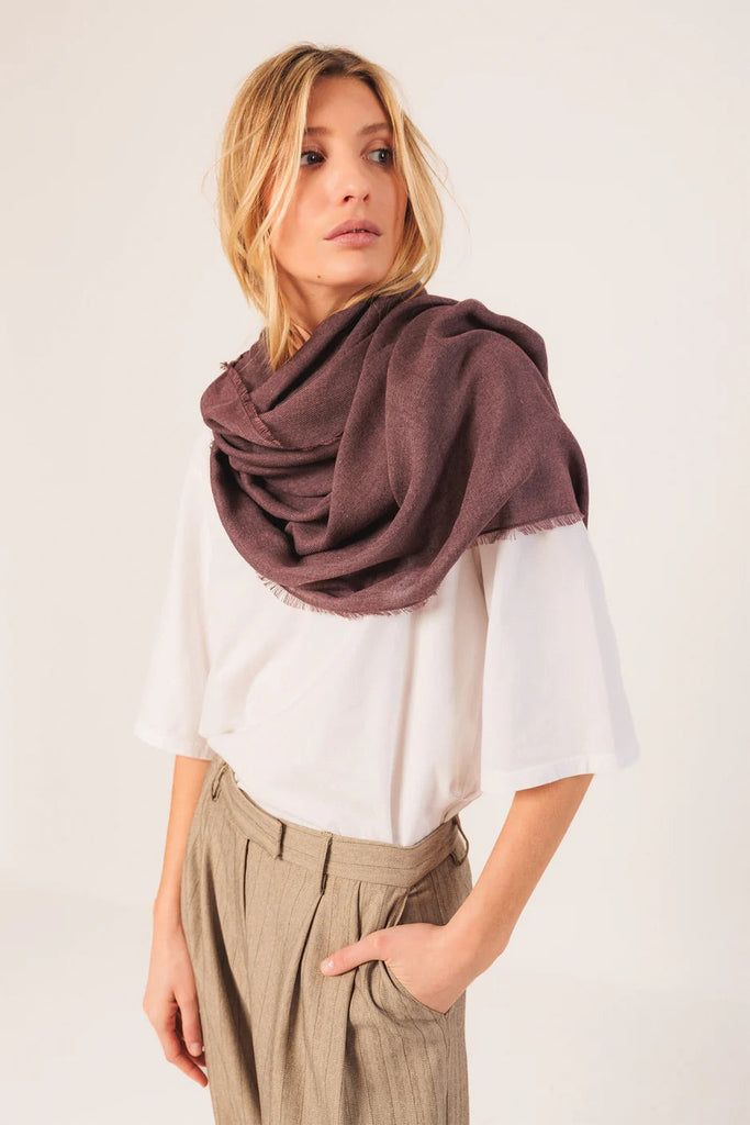 Foulard d'hiver, écharpe en laine Quebec