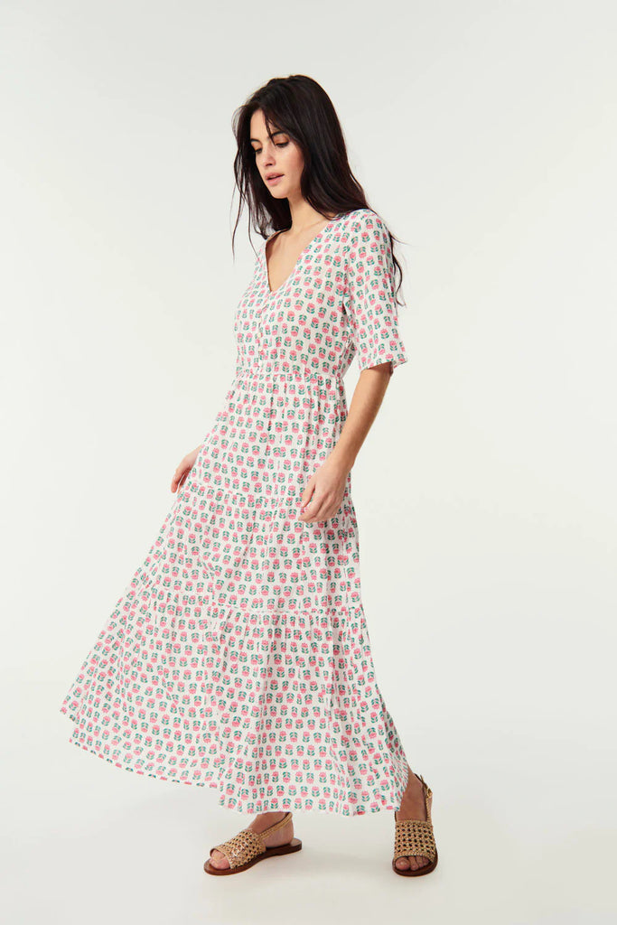 Robe Uliette jasmin Des Petits Hauts dispo chez Jupon Pressé, Québec, Canada