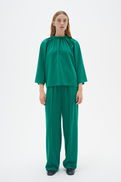 Pantalon Adian emerald green InWear dispo chez Jupon Pressé, Québec, Canada