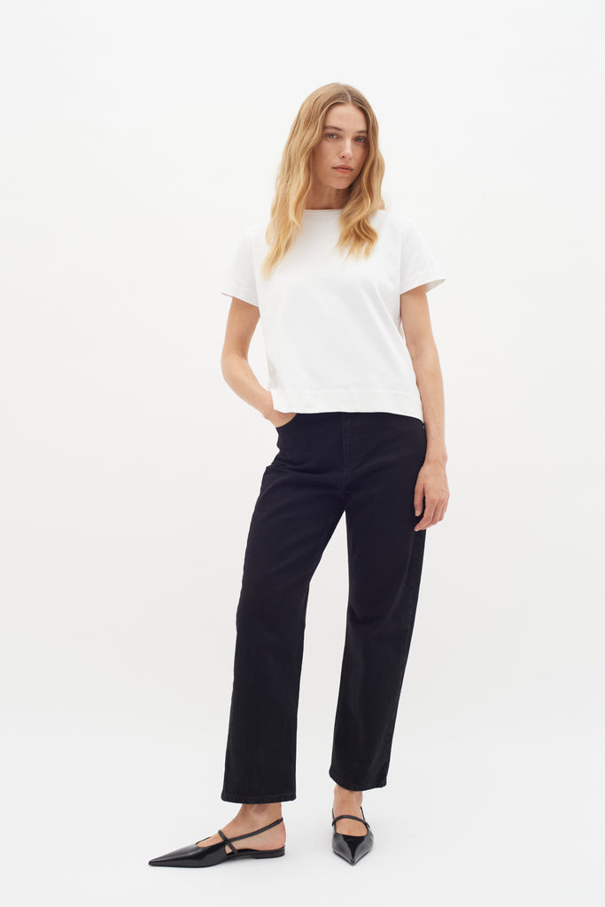 LUKEIW BASE TEE PURE WHITE QUEBEC CANADA