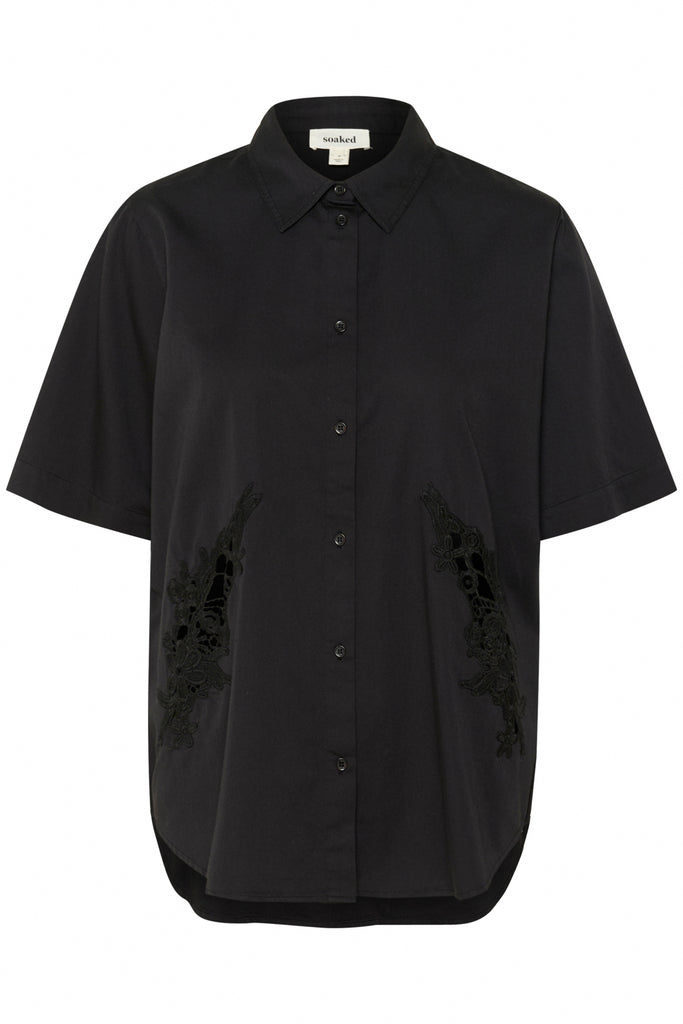 chemise noir femme Québec