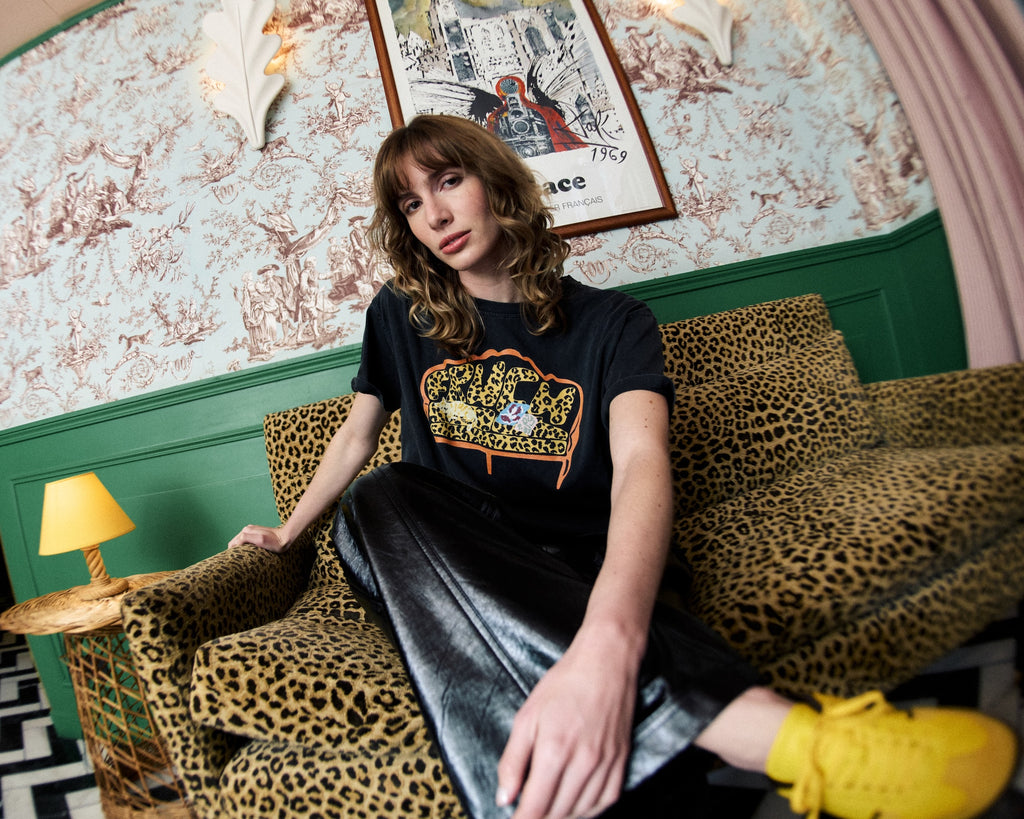 T-shirt Stevia anthracite FRNCH Québec, Canada