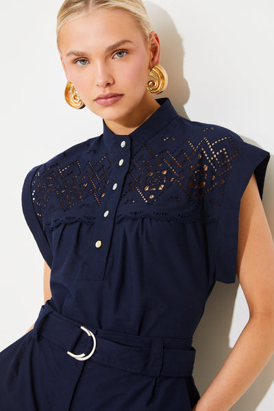 Ludy Blouse brodée à boutons Suncoo Québec, Canada