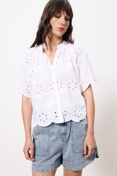 Chemise Neda blanc FRNCH Québec, Canada