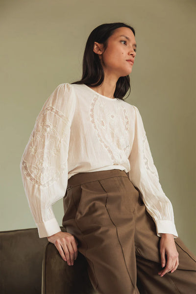 Blouse brodée romantique Indi & Cold Québec, Canada