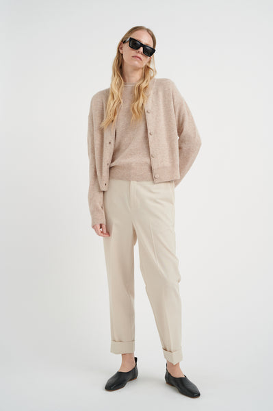 Pantalon Naxa écru InWear chez Jupon Pressé, Québec, Canada