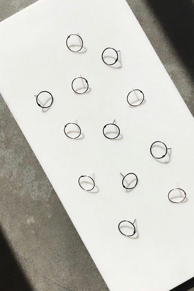 Boucles d'oreilles Anne Gabrielle Desmarais, Jupon Pressé, Québec, Canada