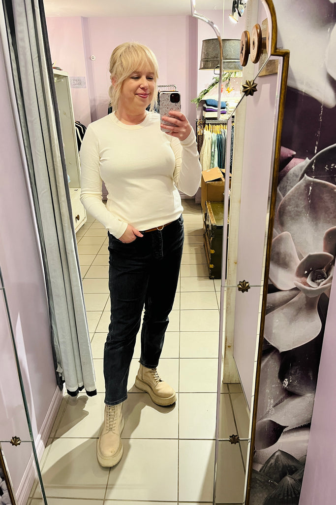 T-shirt Dagna manches longues whisper white InWear Canada