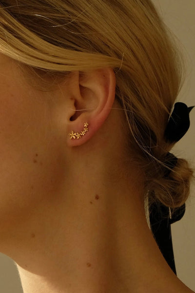 Boucles d'oreille Sisi Noémiah | Jupon Pressé, Québec, Canada