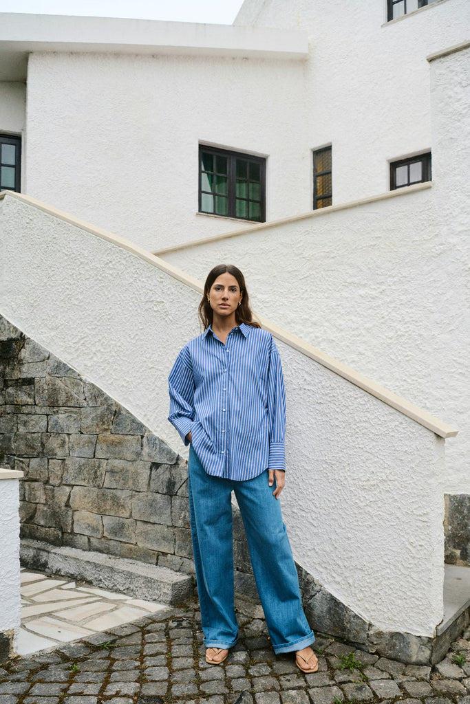 Chemisier rayé, robe à rayures, haut rayé, marinière Québec