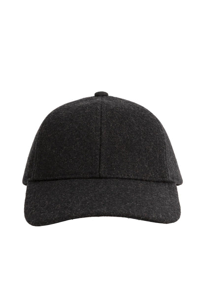 Casquette en laine noir chiné Yaya Québec, Canada
