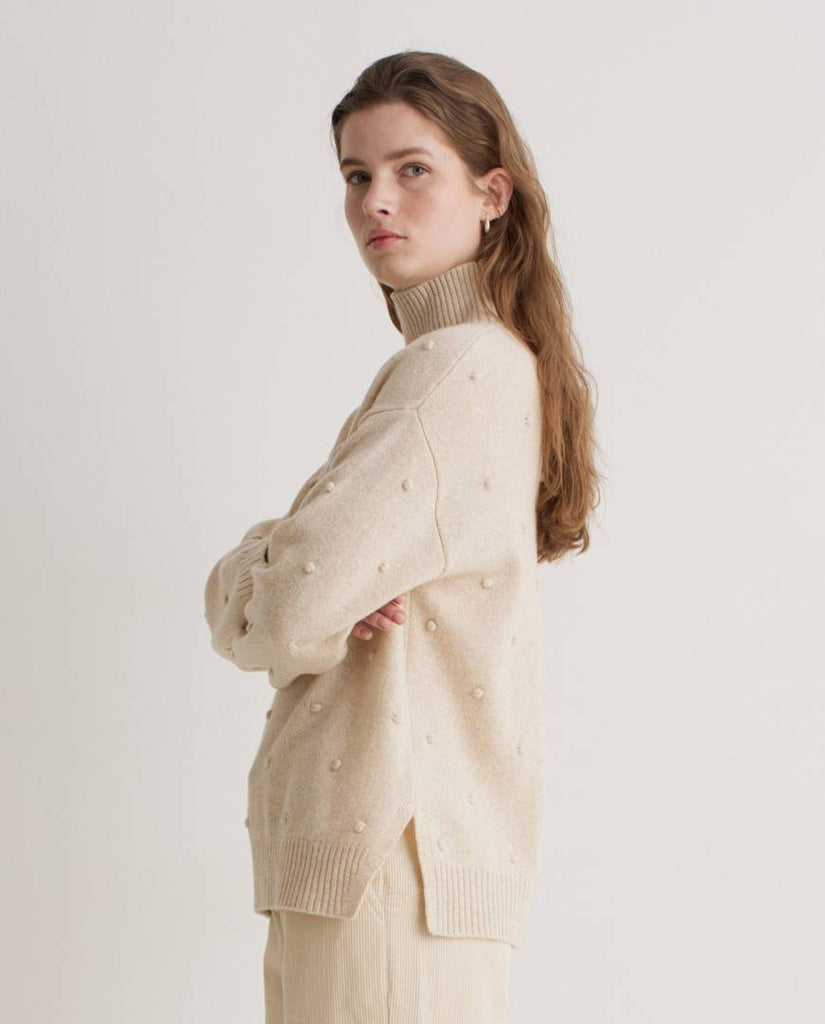 pull col montant