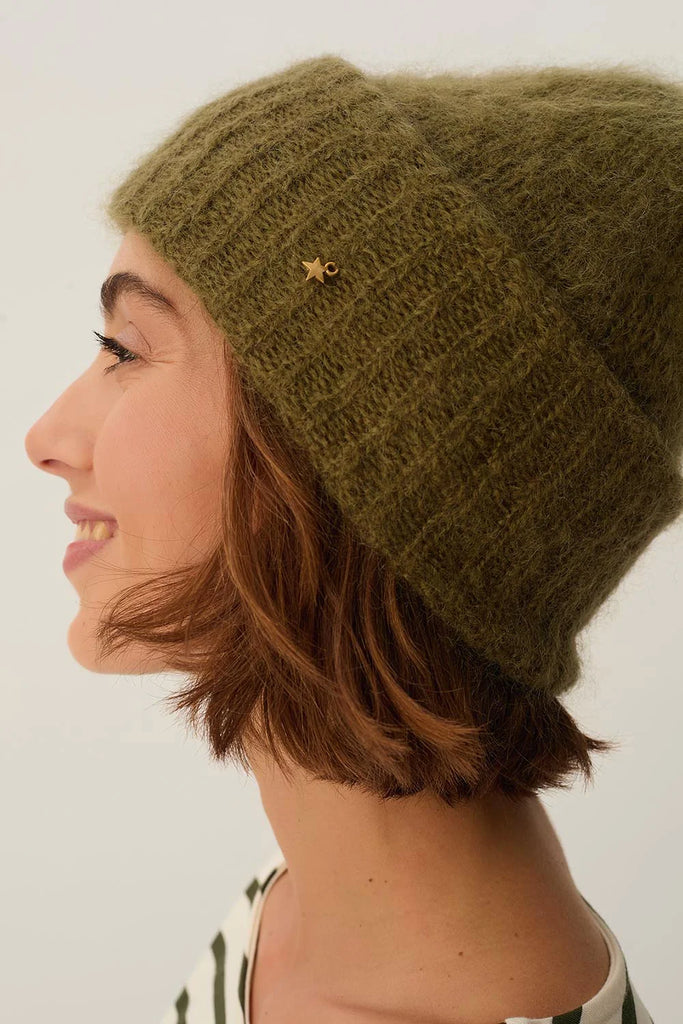 Bonnet à revers en kid mohair Des Petits Hauts Québec, Canada