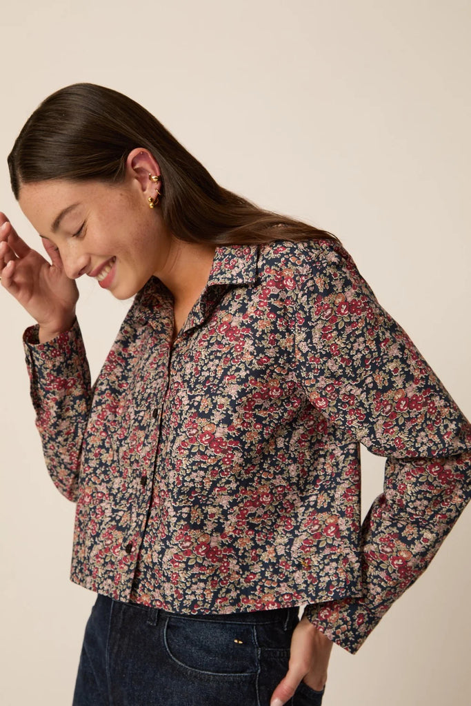 Chemise courte en Liberty Umalya taya Des Petits Hauts Québec, Canada