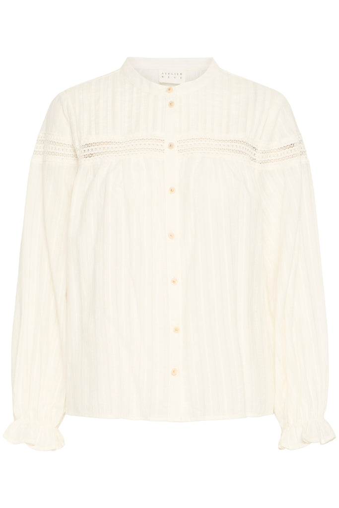 haut blanc chic femme