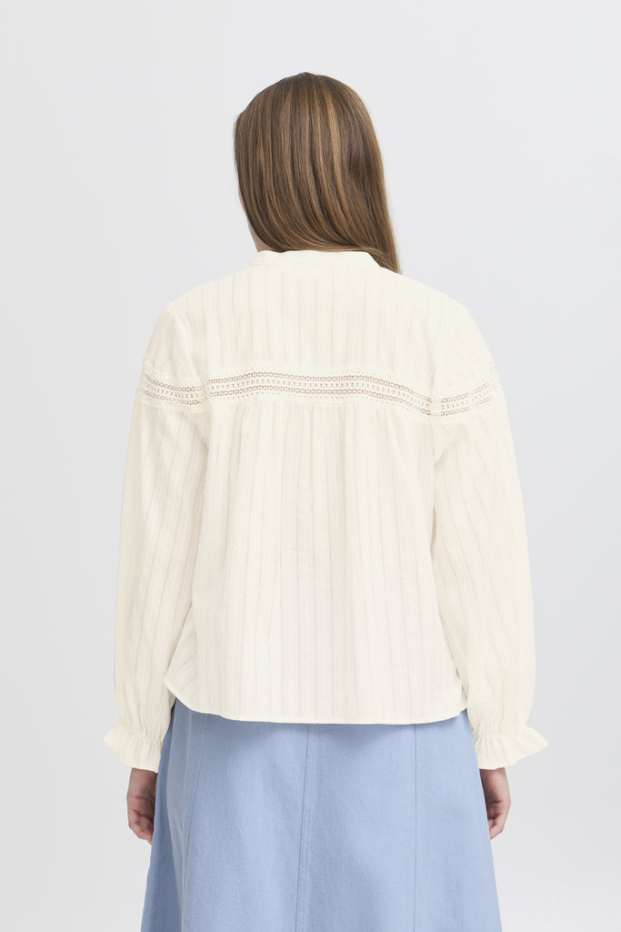 blouse blanche coton femme