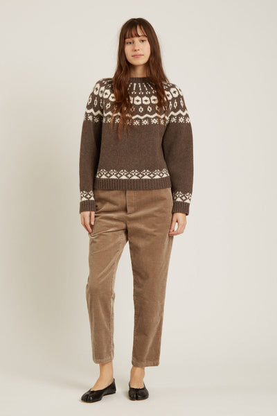 Pantalon en corduroy Nexo taupe Naïf Québec, Canada