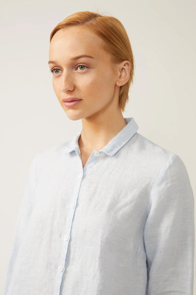 Chemise en lin Pippa bleu Naïf Québec, Canada