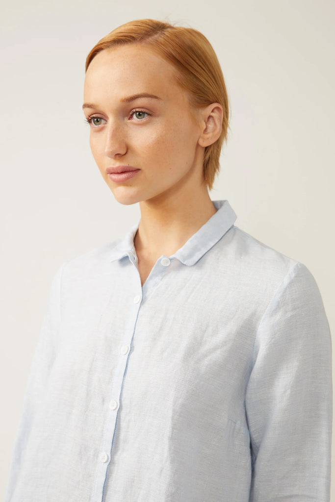 Chemise en lin Pippa bleu Naïf Québec, Canada