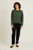 Pull col polo en laine mérinos Lennon eucalyptus Naïf Québec, Canada