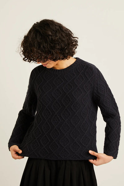 Pull en laine mérinos Vesper ink Naïf Québec, Canada