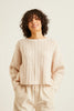 Pull ample en laine mérinos Eda milk Naïf Québec, Canada