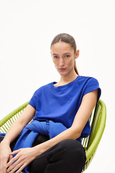 Tee-shirt Idaara dynamo blue Armedangels Québec, Canada