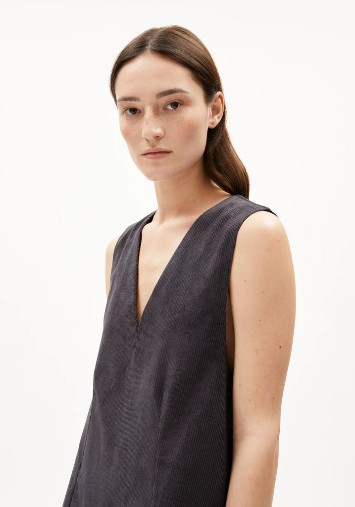 robe en corduroy gris Québec