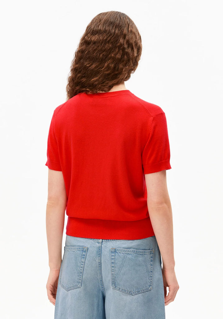 FINE S SL KNIT SWEATER TENCEL™ Lyocell blend