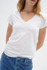 Tee-shirt Rena V blanc pur InWear Québec Canada