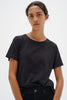 T-shirt en coton noir femme Quebec
