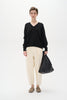 Pull noir femme