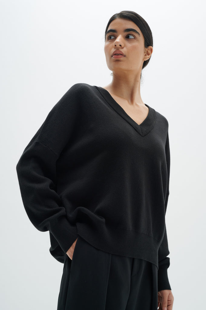 Pull basique femme