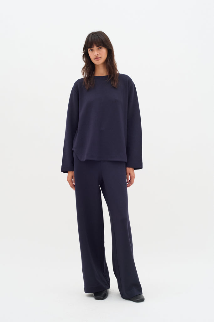 sweat bleu marine
