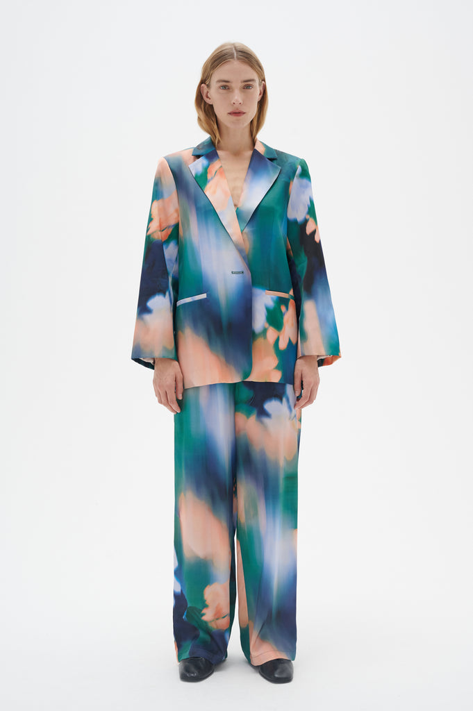 Pantalon Tessah blurry flower InWear dispo chez Jupon Pressé, Québec, Canada