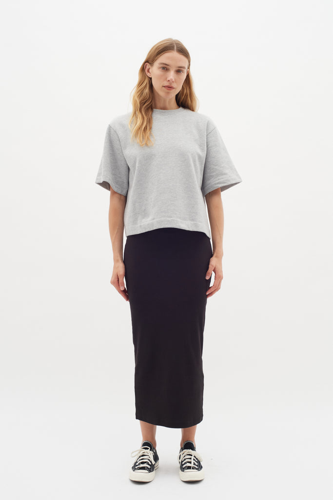 LANEIW BASE SWEAT LIGHT GREY MELANGE CANADA