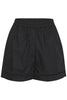 short noir en coton femme québec