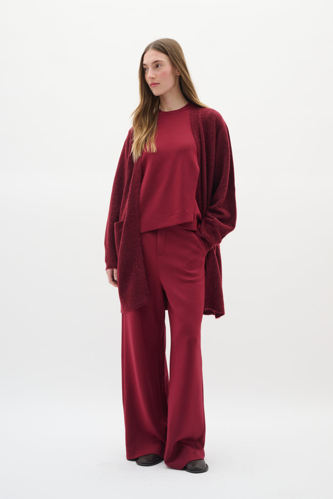 cardigan laine alpaga