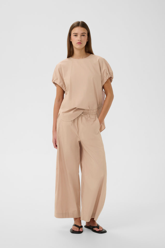 Pantalon popeline de coton beige RavenIW InWear Québec, Canada