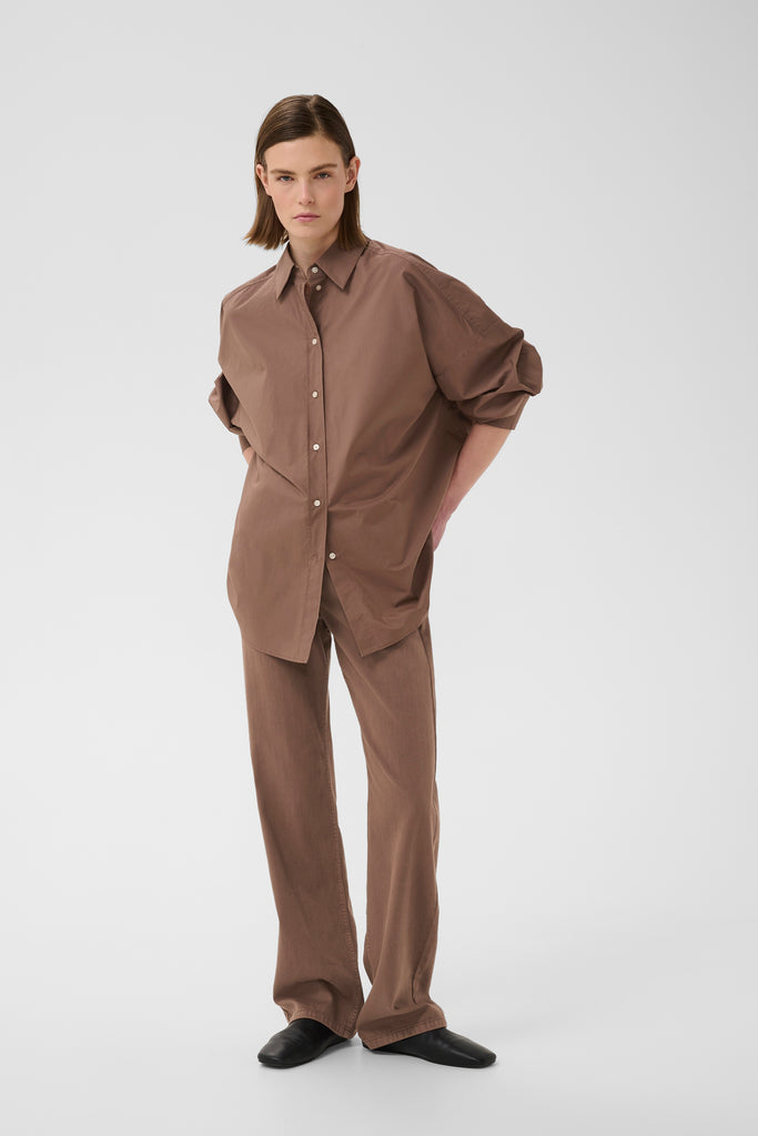 Chemise brune femme Québec
