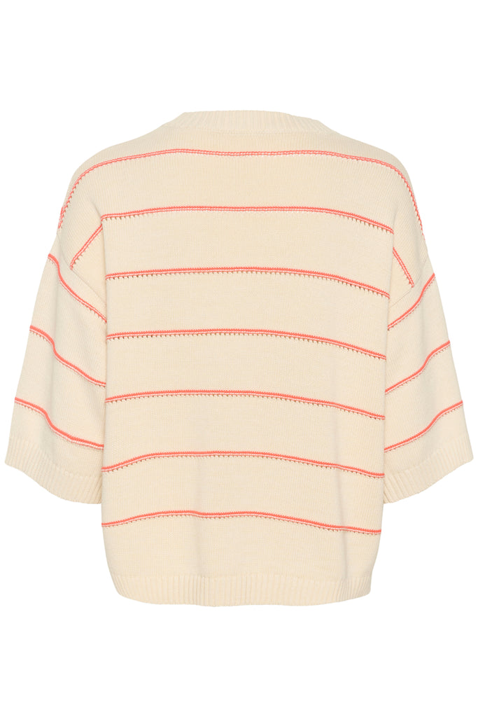 Pull à rayures roses femme Québec