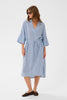 Robe en lin SLAria bleu / blanc Soaked Québec, Canada