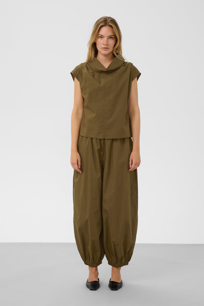 Pantalon en popeline de coton SLMolopo Soaked Québec, Canada