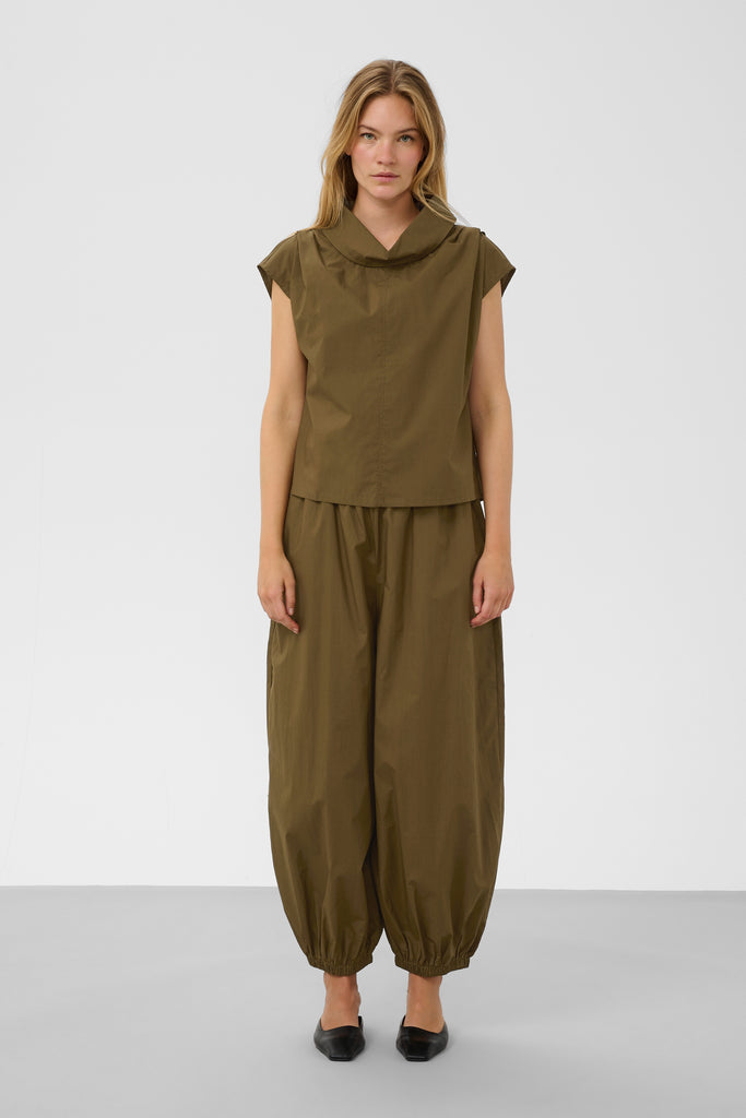 Pantalon en popeline de coton SLMolopo Soaked Québec, Canada