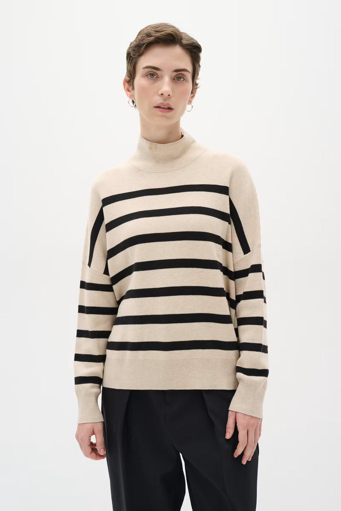 Pull TenleyIW - avoine / noir Québec 
