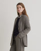 Blazer en coton motif pied-de-poule gris Yerse Canada