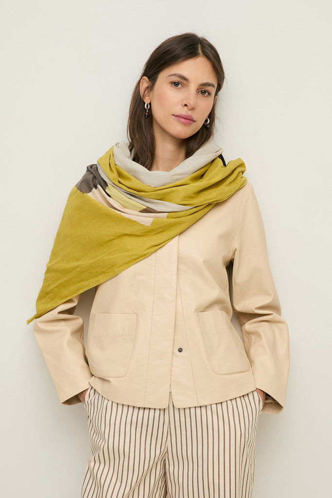 Foulard imprimé en coton Yerse Québec, Canada