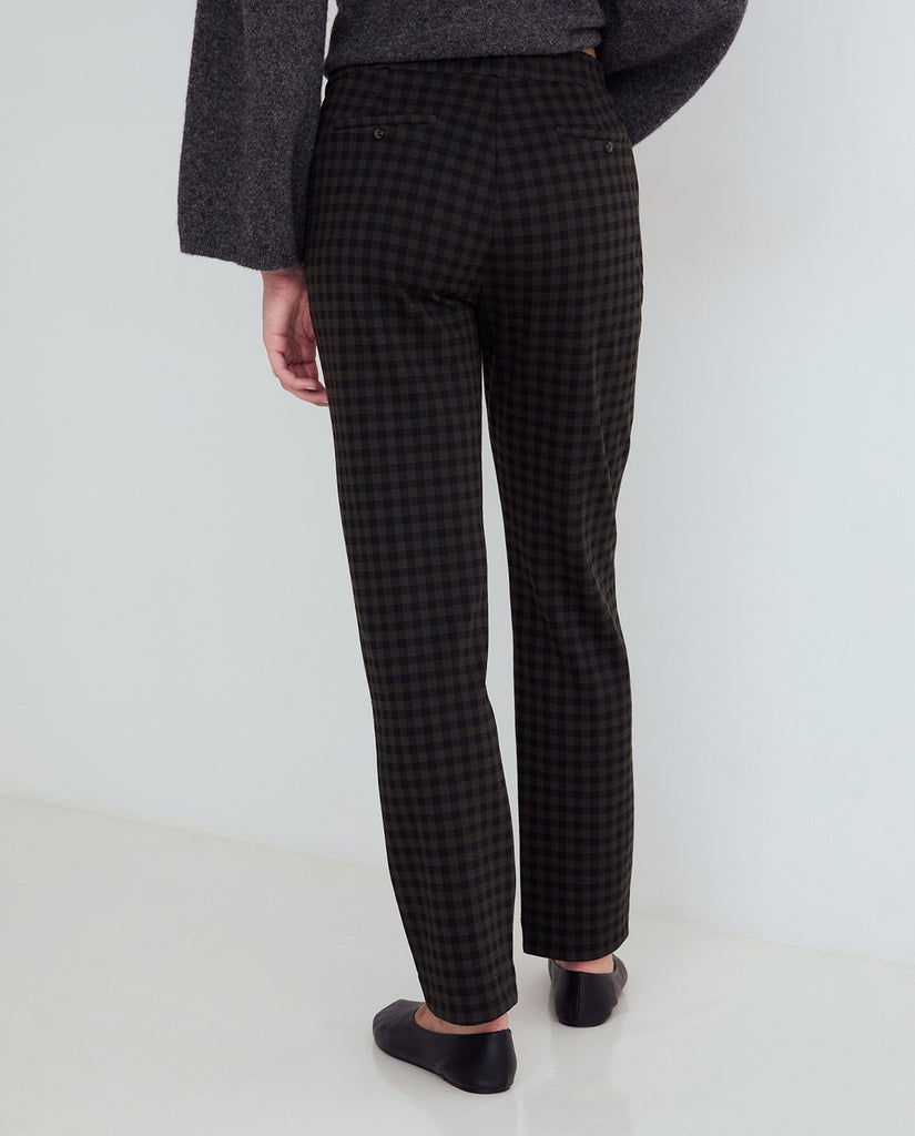 Pantalon droit à carreaux femme Québec, Canada