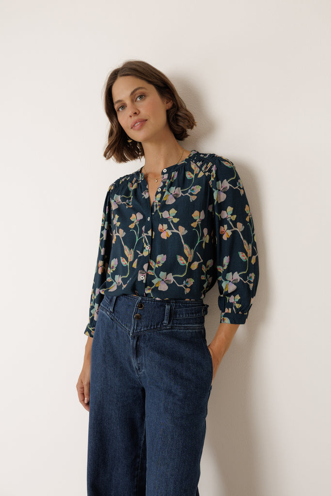 Blouse imprimé floral Indi & Cold Québec, Canada