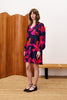 Robe Callie geo flowers FRNCH Québec, Canada